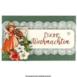 3-D Motive, Nostalgie-Engel 2, 6,5-9cm, 10 Motive