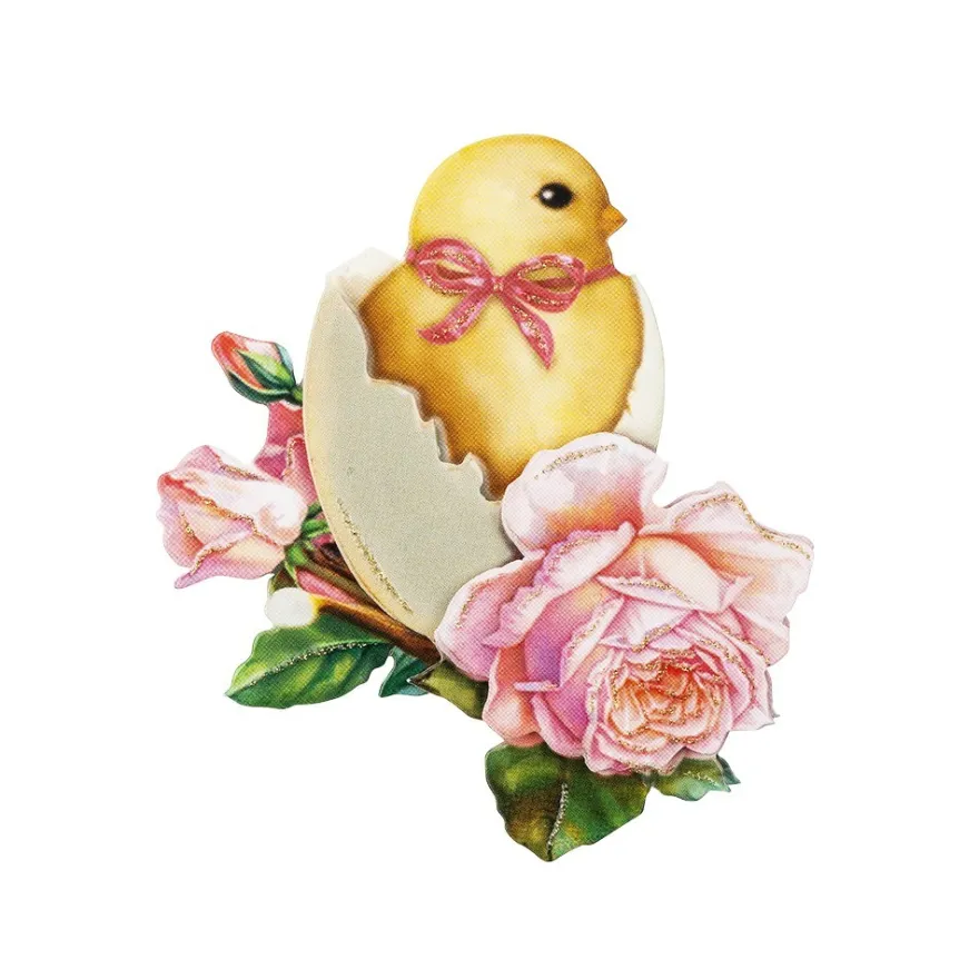 3-D Motive, Nostalgie-Küken, 5-9cm, 10 Motive