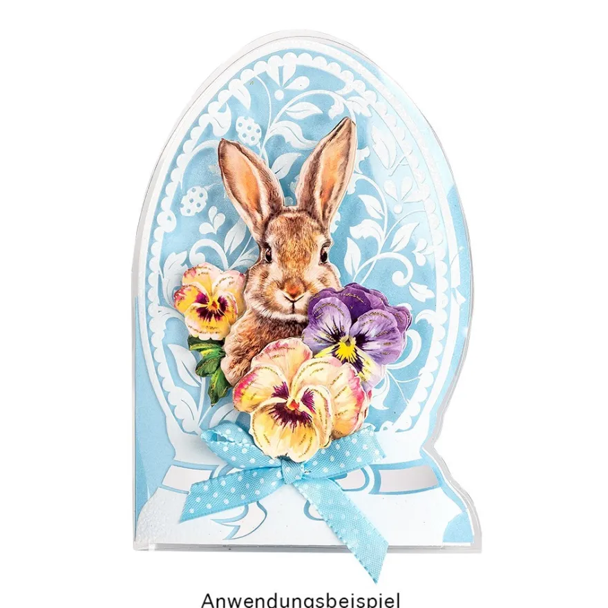 3-D Motive, Ostergrüße 2, 6-10,5cm, 10 Motive
