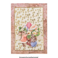 3-D Motive, Osterhasen 3, 7,5-9cm, 10 Motive