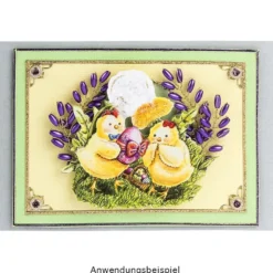 3-D Motive, Osterküken, 5,5-8cm, 10 Motive