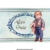 3-D Motive, Puppen, 5-10,5cm, 10 Motive