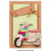 3-D Motive, Retro, 3-14,5cm, 10 Motive