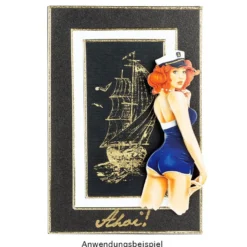 3-D Motive, Retro, 3-14,5cm, 10 Motive