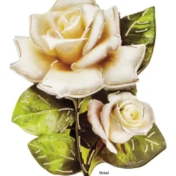 3-D Motive, Rosengarten, Gold-Gravur, 5,5-8cm, 10 Motive