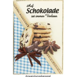 3-D Motive, Schoko-Paradies, 6-9cm, 10 Motive