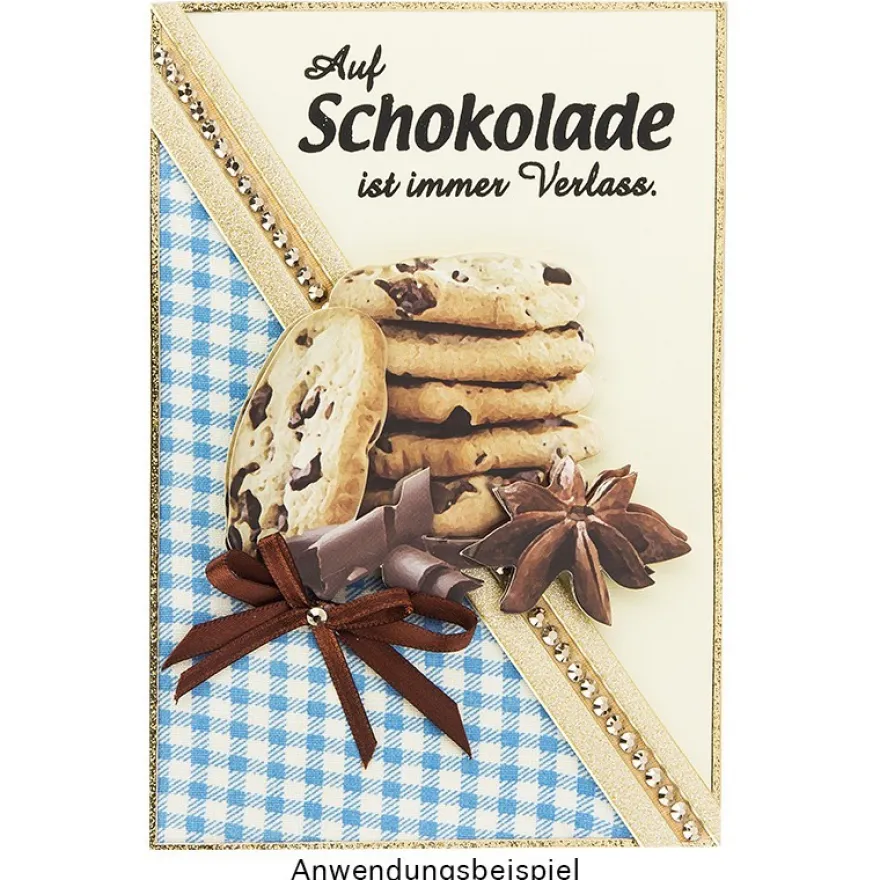 3-D Motive, Schoko-Paradies, 6-9cm, 10 Motive