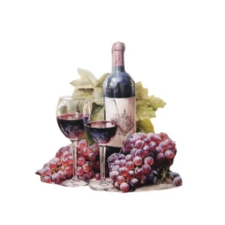 3-D Motive, Sekt & Wein, 5,5-8,5cm, 10 Motive