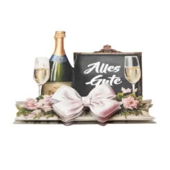 3-D Motive, Sekt & Wein, 5,5-8,5cm, 10 Motive