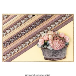 3-D Motive, Shabby Chic, 6-9 cm, 10 Motive