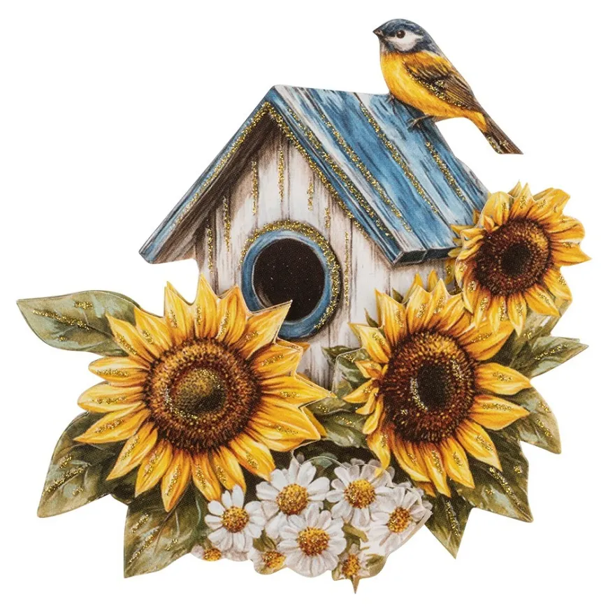 3-D Motive, Sonnenblumen, 7,5-9cm, 10 Motive