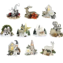 3-D Motive, Stilvolle Winterwelt, 8-10,5cm, 10 Motive