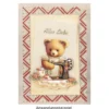 3-D Motive, Teddybären-Grüße, 6,5-9cm, 10 Motive