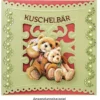 3-D Motive, Teddymotive, Gold-Gravur, 5,5-8cm, 10 Motive