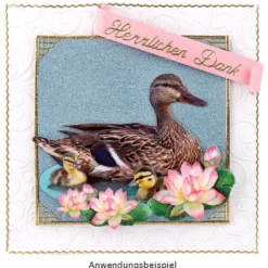 3-D Motive, Teich-Idylle, 6-11,5cm, 10 Motive