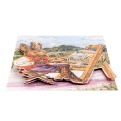 3-D Motive, vorgestanzt, Ostergemälde 2, 10er Set