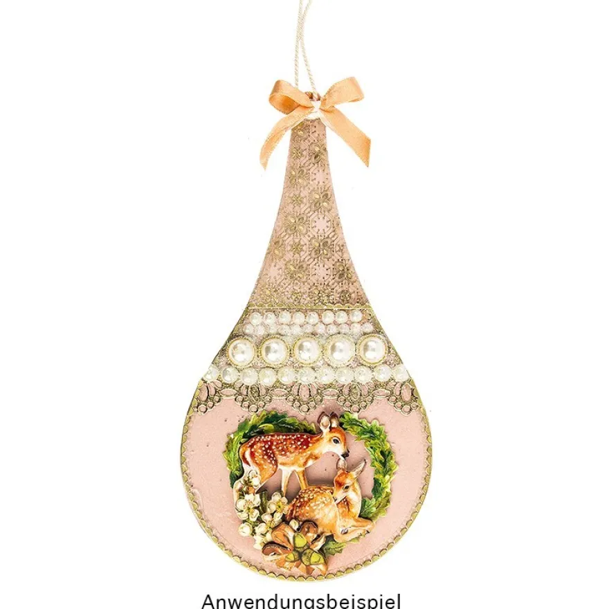 3-D Motive, Wald-Idylle, 6-9cm, 10 Motive
