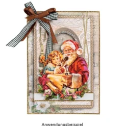 3-D Motive, Weihnachten nostalgisch 2, 8-11cm, 10 Motive