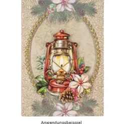 3-D Motive, Weihnachten nostalgisch 3, 7-10,5cm, 10 Motive