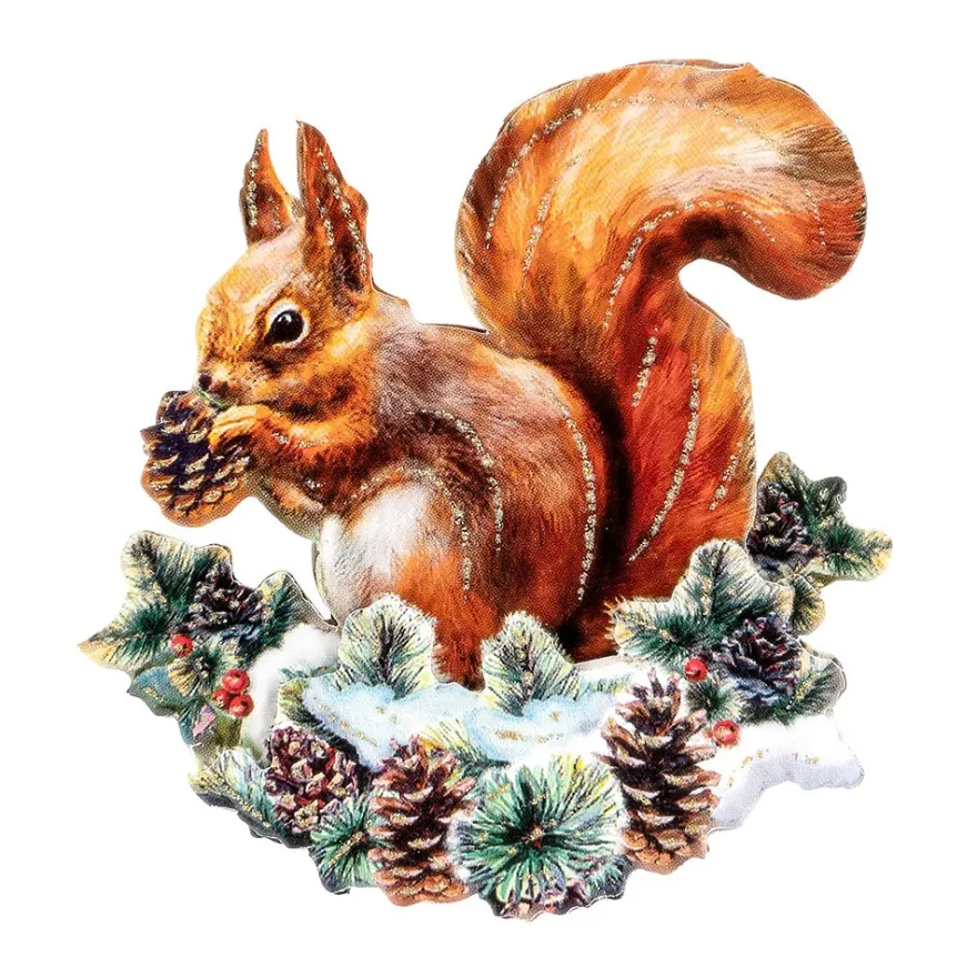 3-D Motive, Weihnachten nostalgisch, 6-11cm, 10 Motive