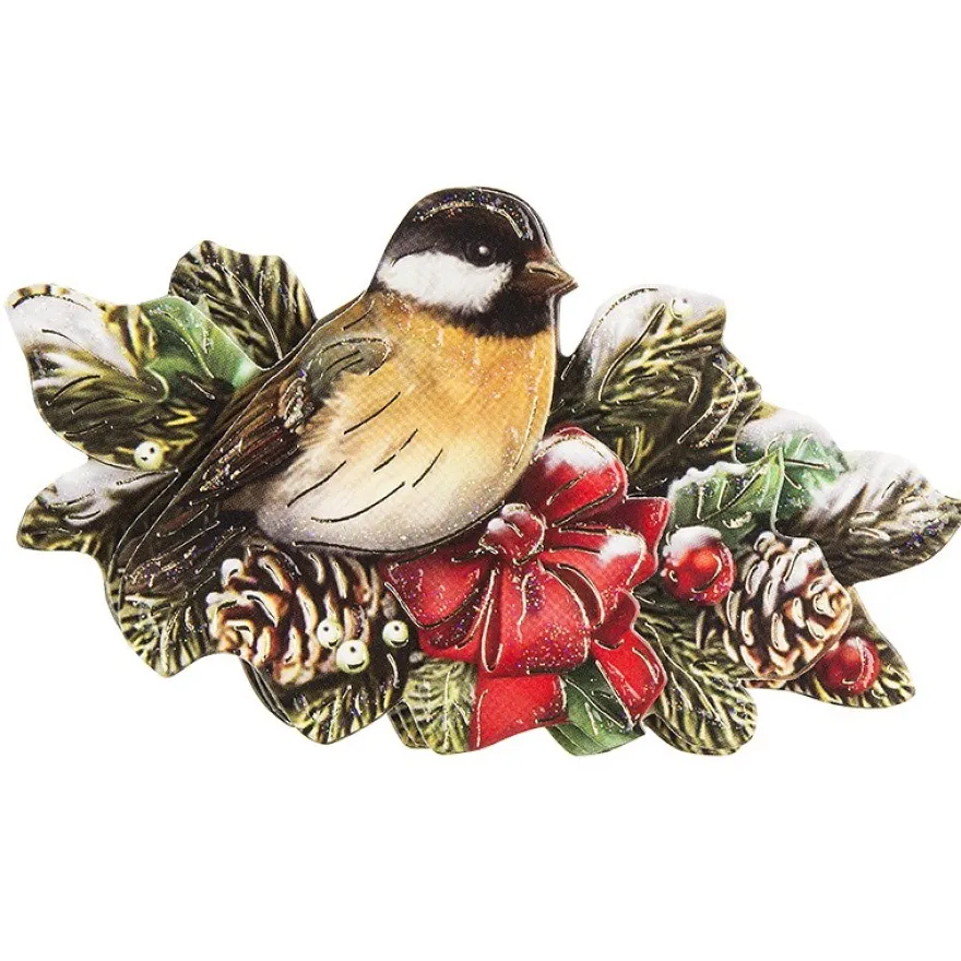 3-D Motive, Weihnachts-Floristik 2, 5-9,5cm, 10 Motive