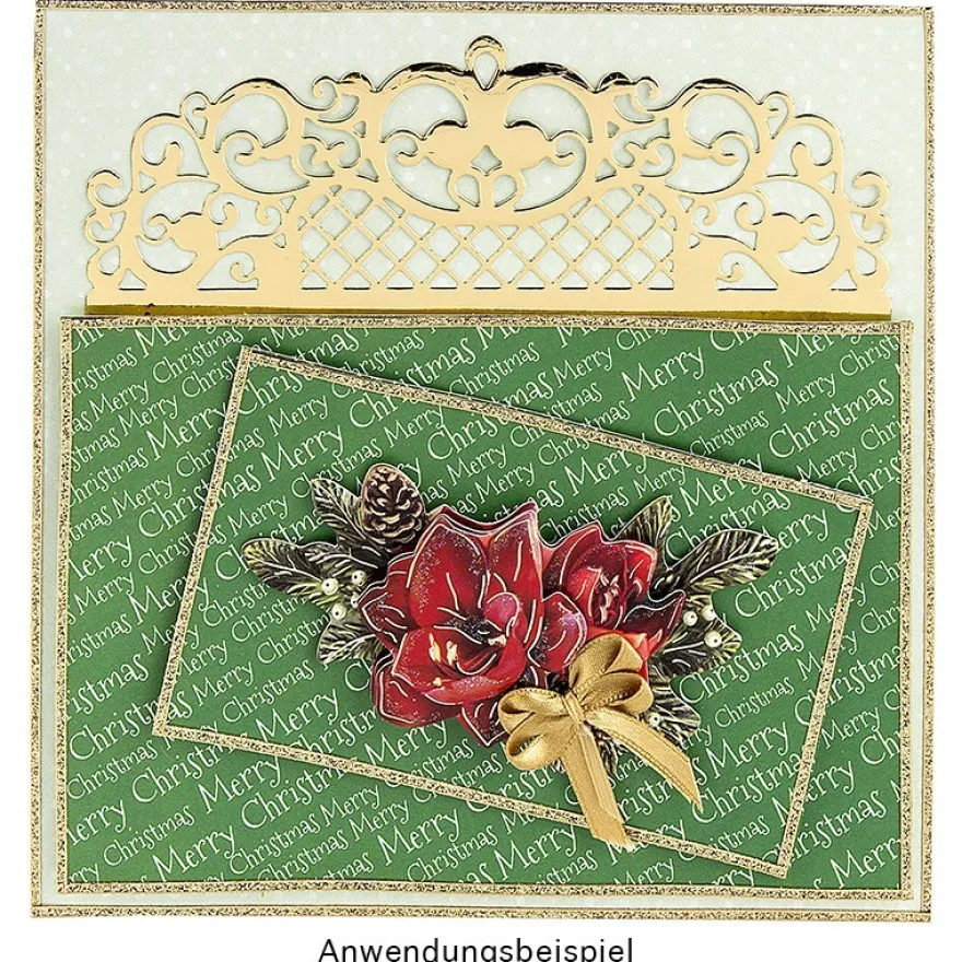 3-D Motive, Weihnachts-Floristik 2, 5-9,5cm, 10 Motive