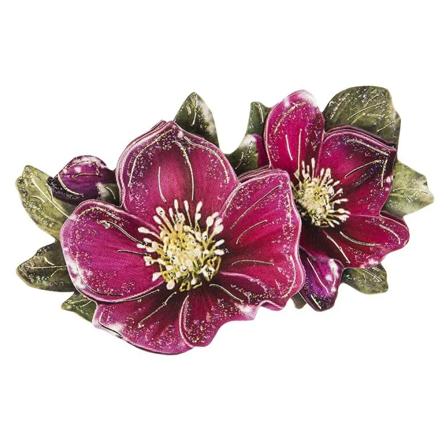 3-D Motive, Weihnachts-Floristik 1, 5-9,5cm, 10 Motive
