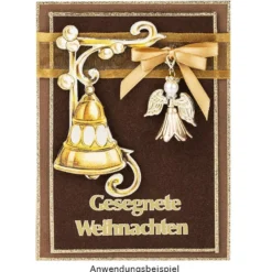 3-D Motive, Weihnachtskugeln Vintage, 4,5-13cm, 10 Motive