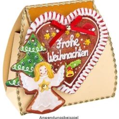 3-D Motive, Weihnachts-Leckereien, 6,5-10,5cm, 10 Motive