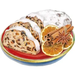 3-D Motive, Weihnachts-Leckereien, 6,5-10,5cm, 10 Motive