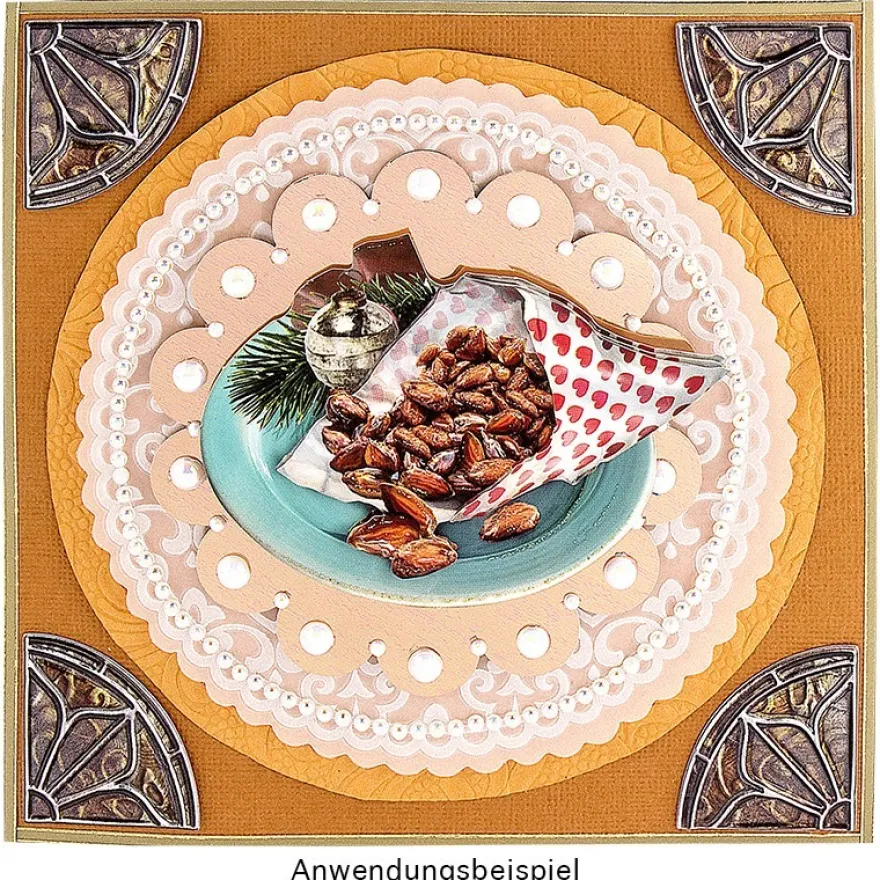 3-D Motive, Weihnachts-Leckereien, 6,5-10,5cm, 10 Motive
