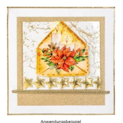 3-D Motive, Weihnachtspost, 7,5-9,5cm, 10 Motive
