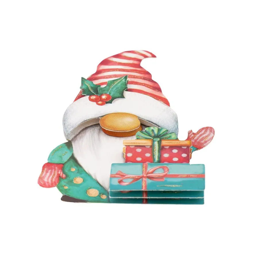 3-D Motive, Weihnachtswichtel, 5,5-11,5cm, 10 Motive