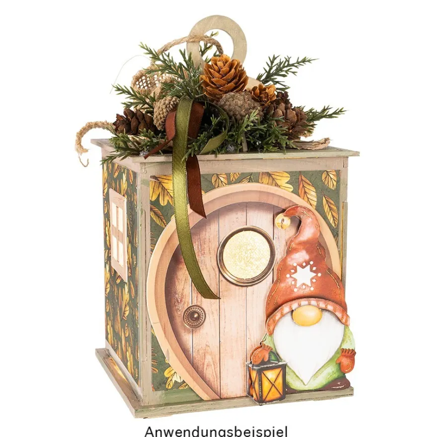 3-D Motive, Weihnachtswichtel, 5,5-11,5cm, 10 Motive