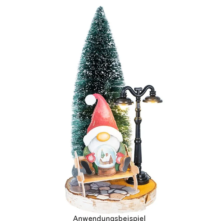 3-D Motive, Weihnachtswichtel, 5,5-11,5cm, 10 Motive