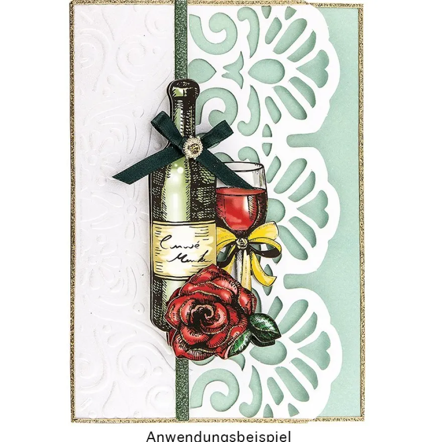 3-D Motive, Weinprobe, 5-10,5cm, 10 Motive