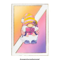3-D Motive, Wichtel im Frühling, 6,5-10cm, 10 Motive