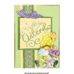 3-D Motive, Wichtel im Frühling, 6,5-10cm, 10 Motive