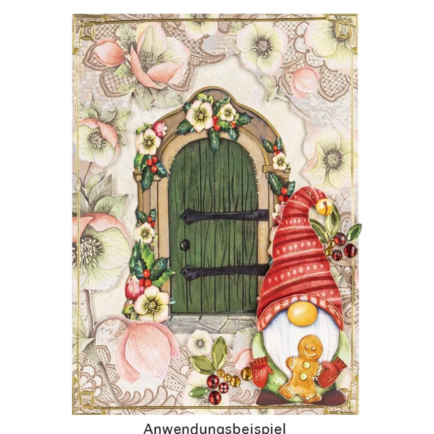 3-D Motive, Wichteltüren Winter, 6,5-10cm, 10 Motive