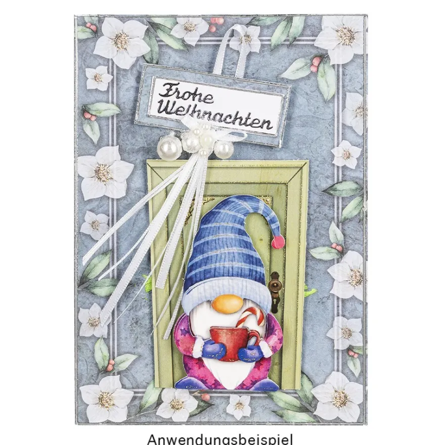 3-D Motive, Wichteltüren Winter, 6,5-10cm, 10 Motive