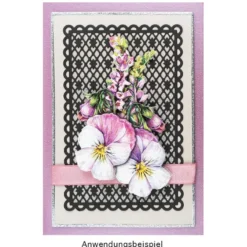 3-D Motive, Wiesenblumen, 6,5-11,5cm, 10 Motive