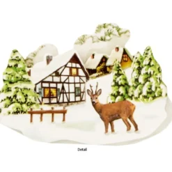 3-D Motive, Winterdörfer, 5,5-9cm, 10 Motive