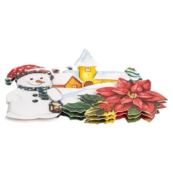3-D Motive, Winterdörfer & Floristik, 8-9cm, 10 Motive
