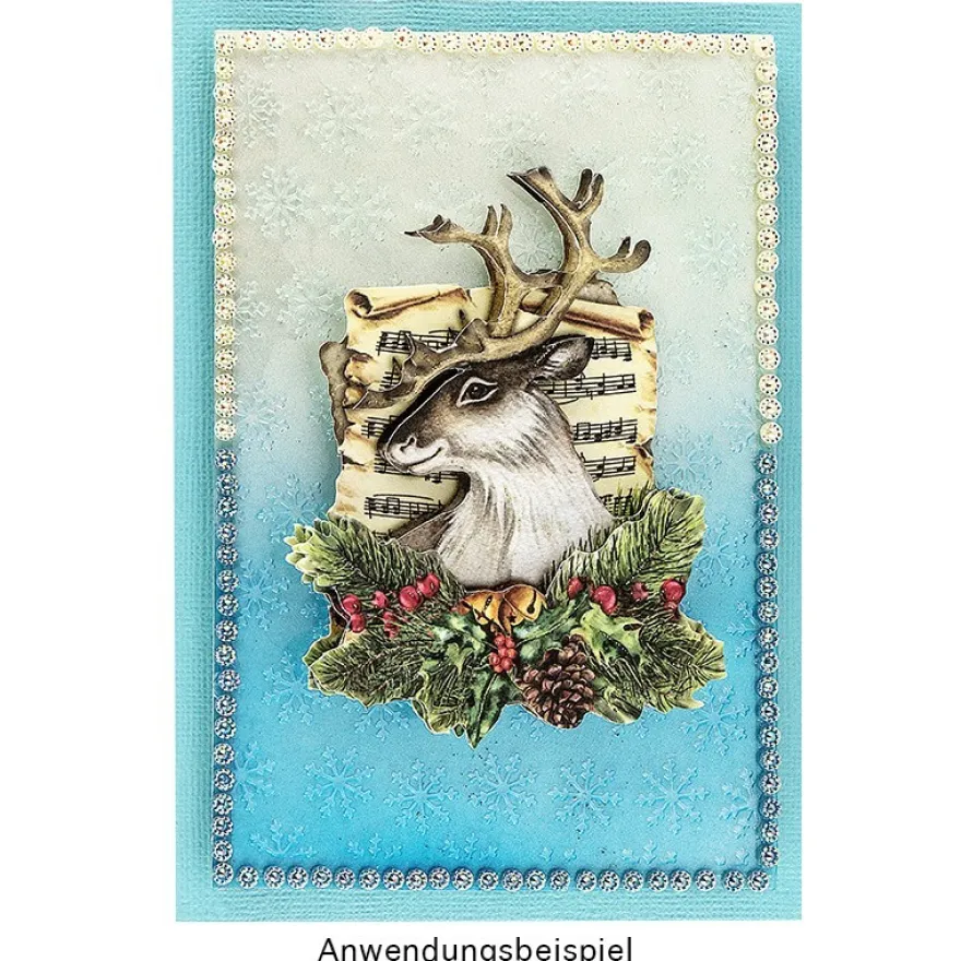 3-D Motive, Winterfreunde, 7-9cm, 10 Motive