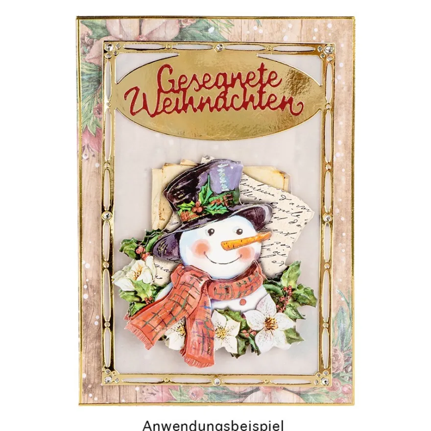3-D Motive, Winterfreunde, 7-9cm, 10 Motive