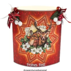 3-D Motive, Winterfreunde, 7-9cm, 10 Motive
