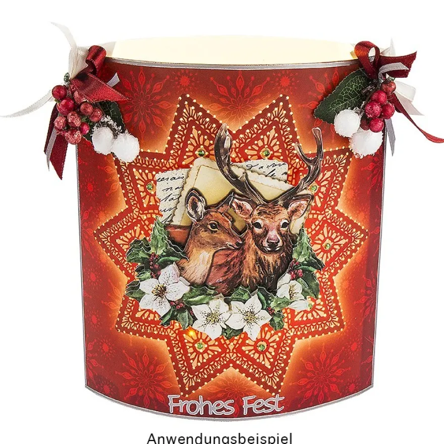 3-D Motive, Winterfreunde, 7-9cm, 10 Motive