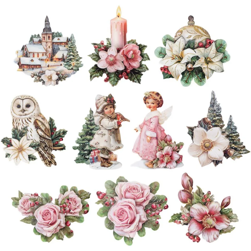 3-D Motive, Wintermomente 2, 7-10cm, 10 Motive