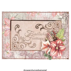 3-D Motive, Wundervolle Weihnacht, 7-9cm, 10 Motive