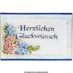 3-D Motive, Zauberhafte Frühlings-Ecken, 7-9,5cm, 10 Stück